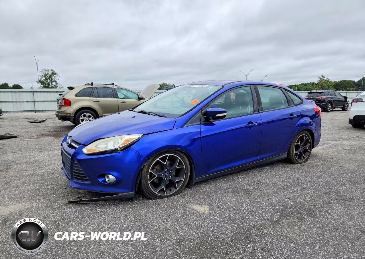 2014 Ford Focus Se Se VIN:1FADP3F26EL134160 - 1