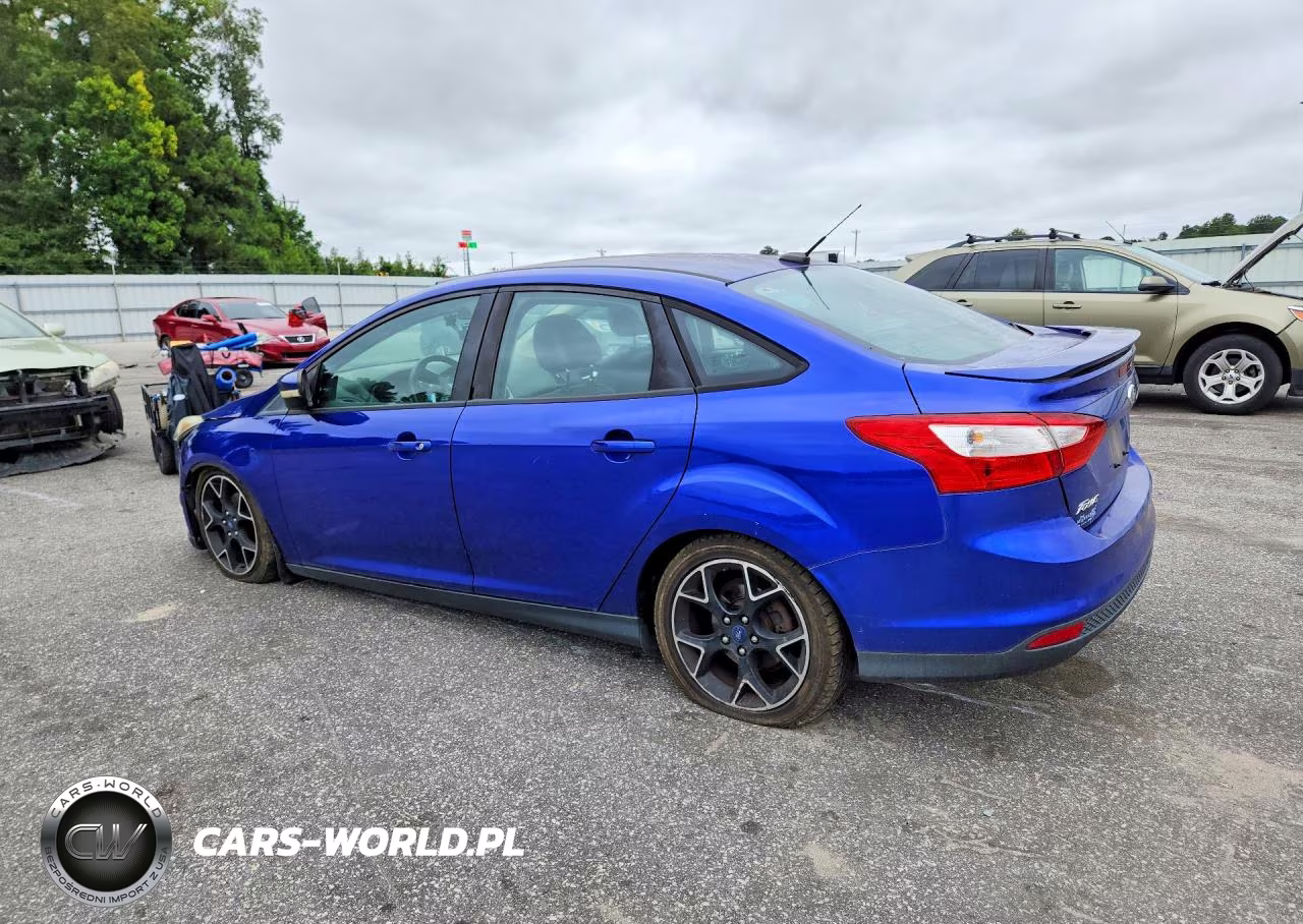 2014 Ford Focus Se Se VIN:1FADP3F26EL134160 - 2