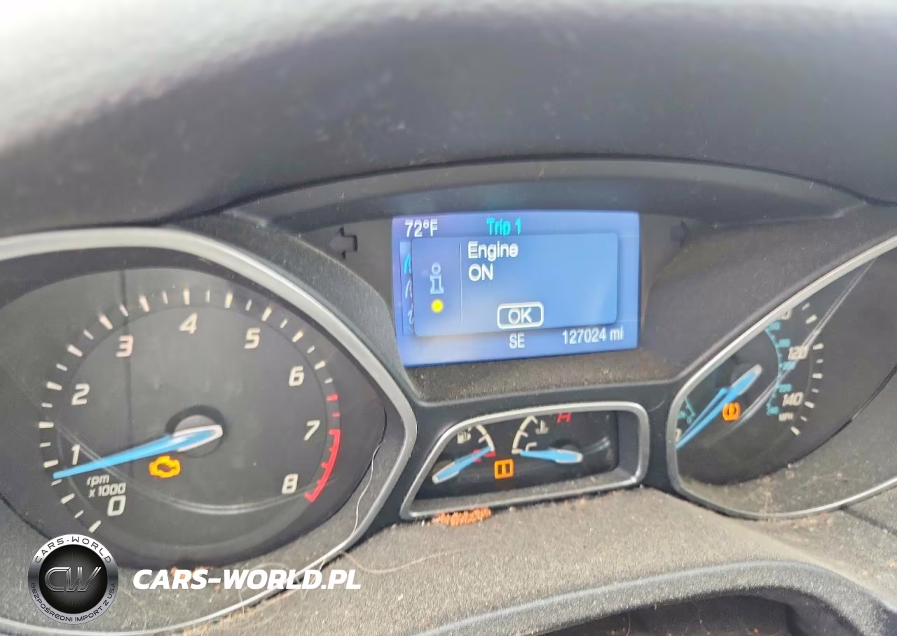 2014 Ford Focus Se Se VIN:1FADP3F26EL134160 - 9