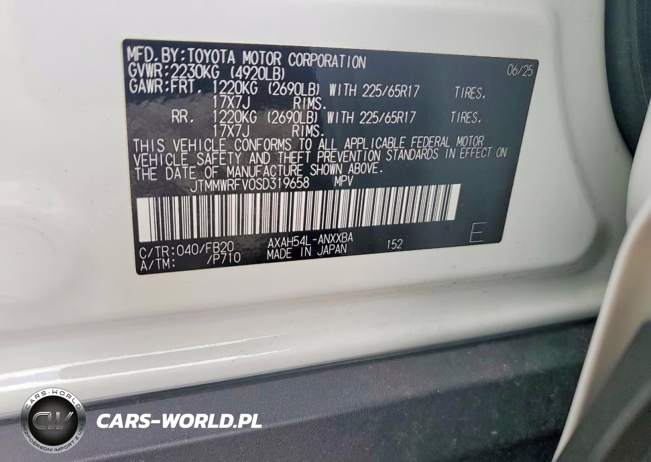 2025 Toyota Rav4 Le VIN:JTMMWRFV0SD319658 - 13