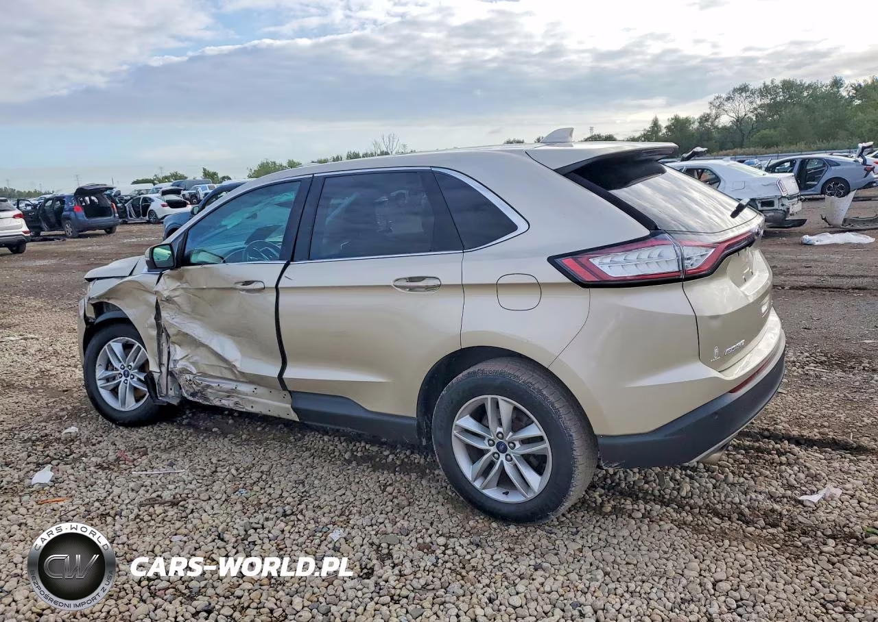 2017 Ford Edge Sel VIN:2FMPK4J94HBB72924 - 2