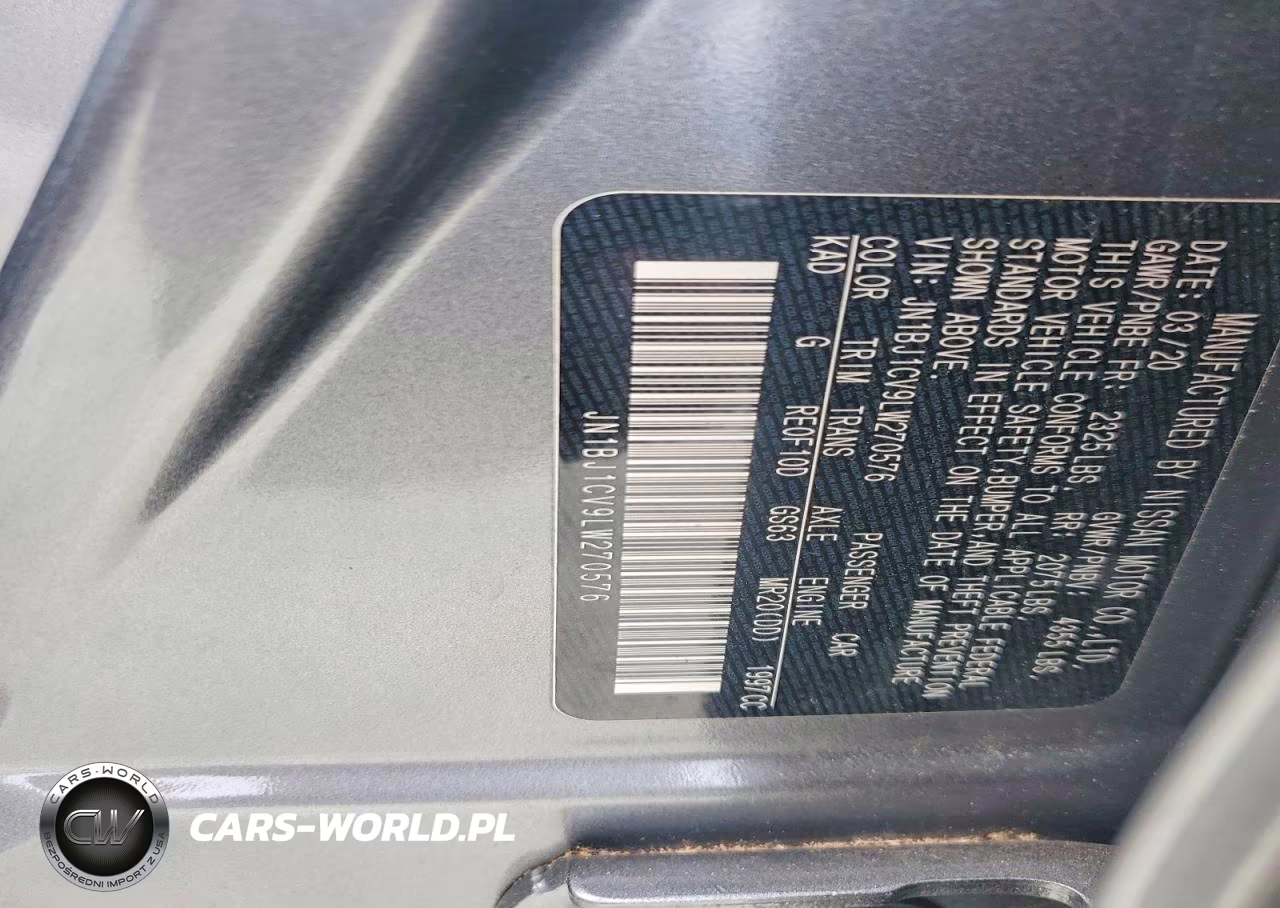 2020 Nissan Rogue Sport S VIN:JN1BJ1CV9LW270576 - 14