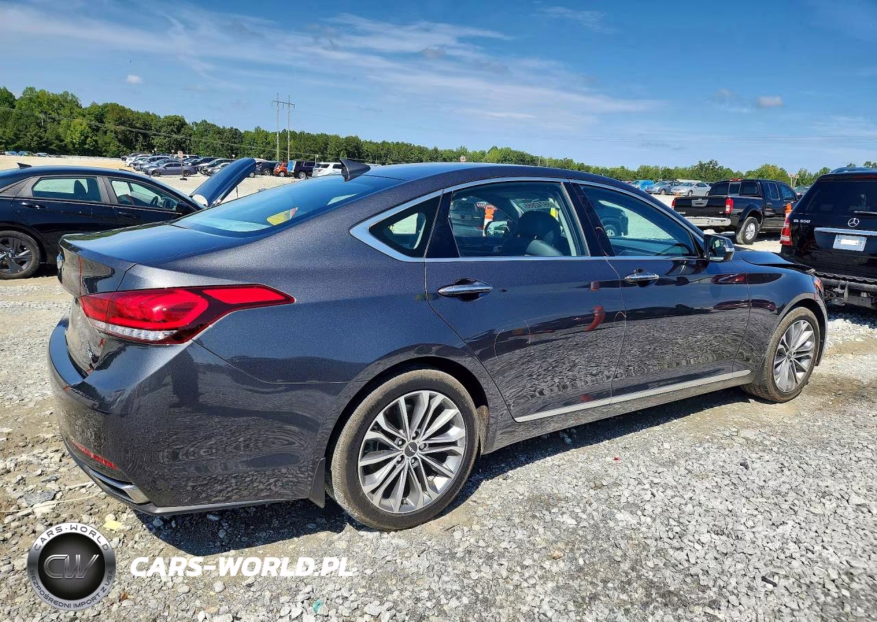 2017 Genesis G80 3.8 VIN:KMHGN4JE3HU194024 - 3