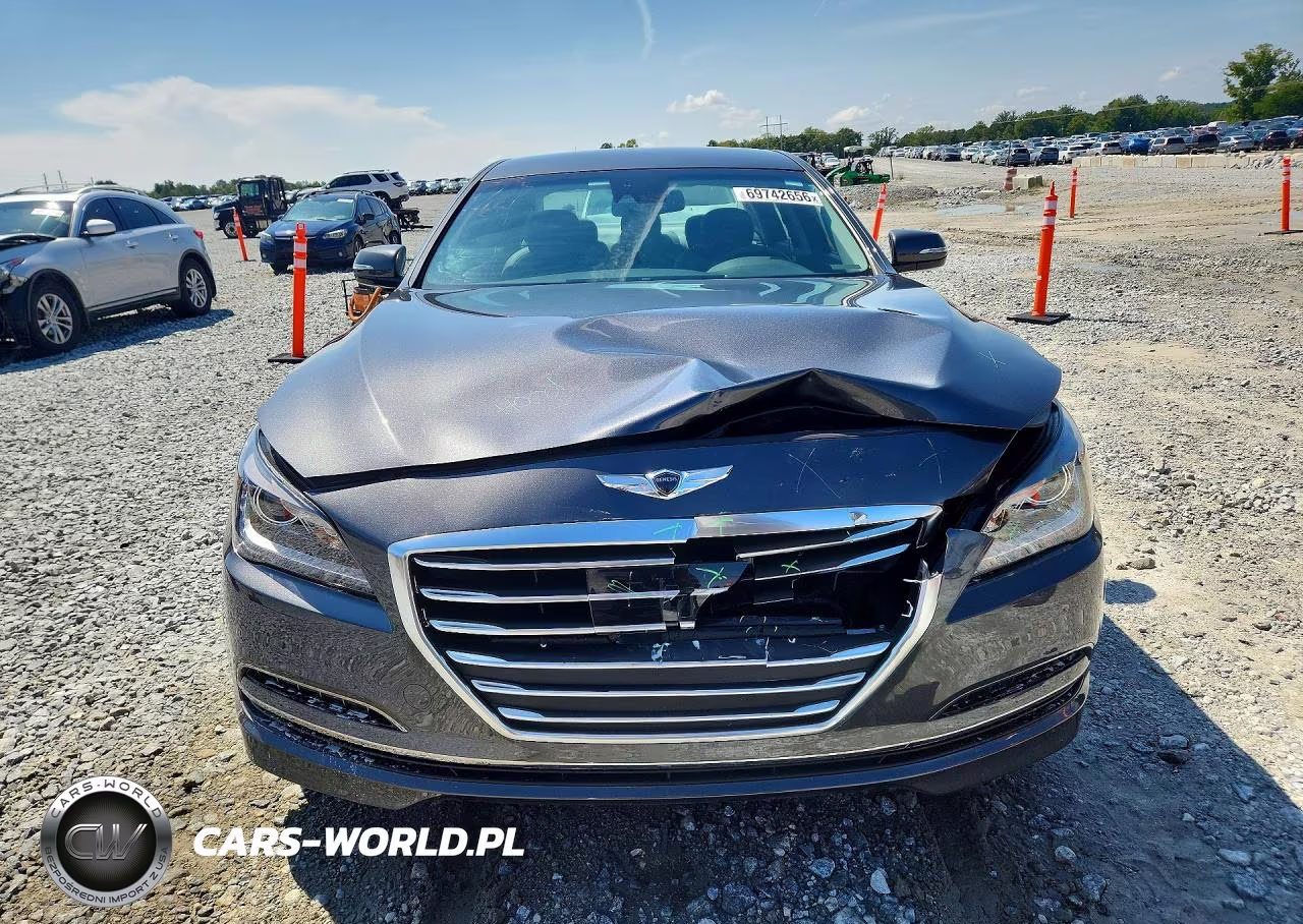 2017 Genesis G80 3.8 VIN:KMHGN4JE3HU194024 - 5