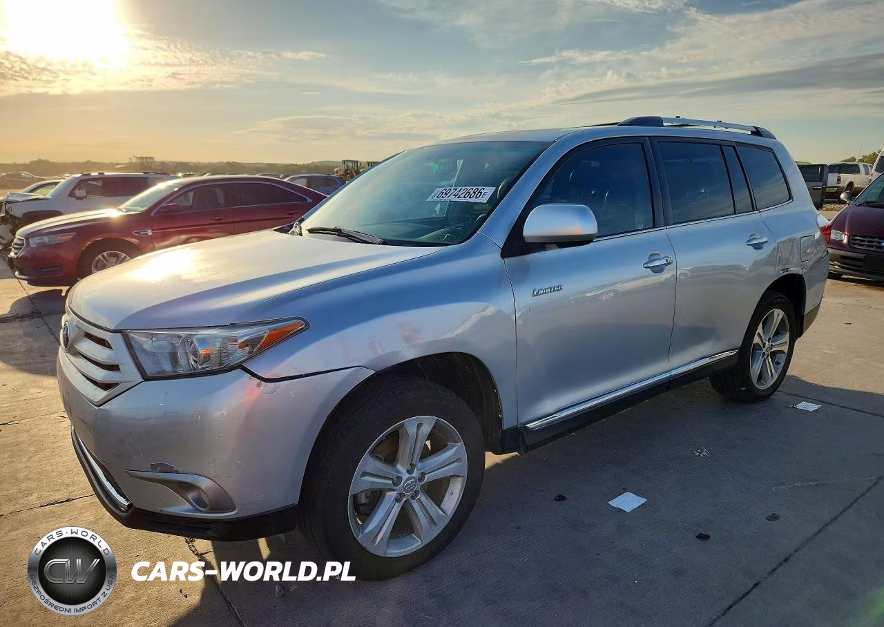 2012 Toyota Highlander Limited VIN:5TDYK3EH6CS078071 - 1