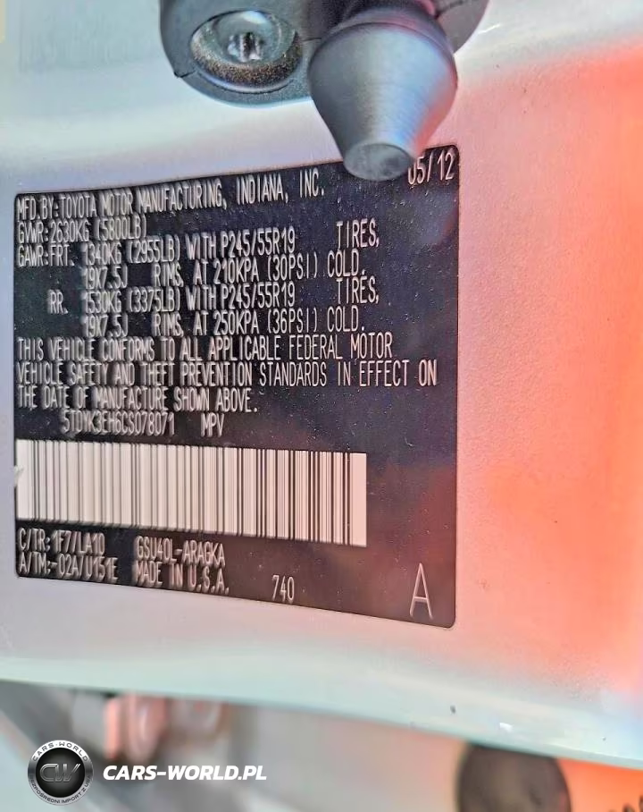 2012 Toyota Highlander Limited VIN:5TDYK3EH6CS078071 - 12