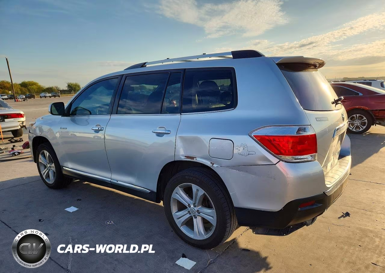 2012 Toyota Highlander Limited VIN:5TDYK3EH6CS078071 - 2