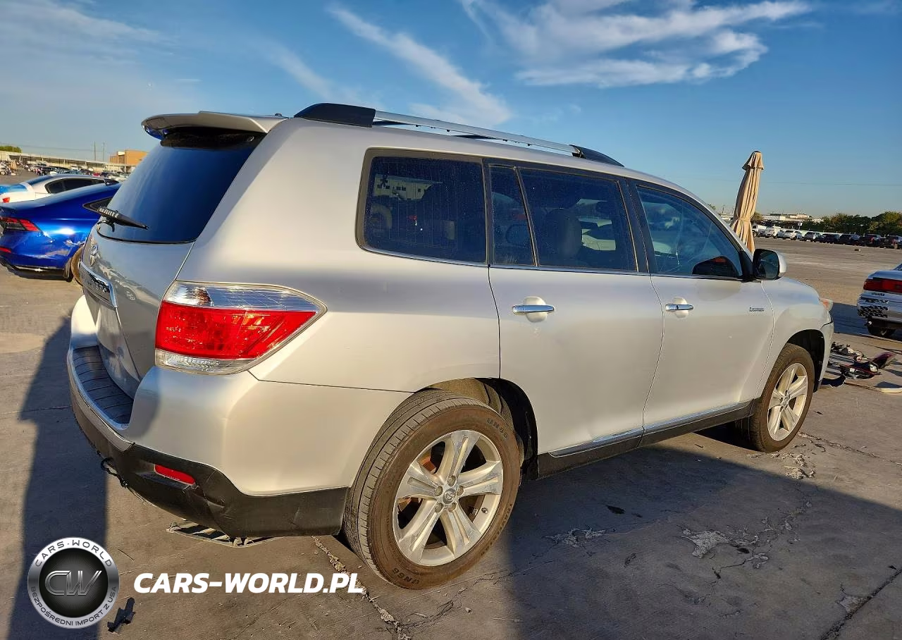 2012 Toyota Highlander Limited VIN:5TDYK3EH6CS078071 - 3