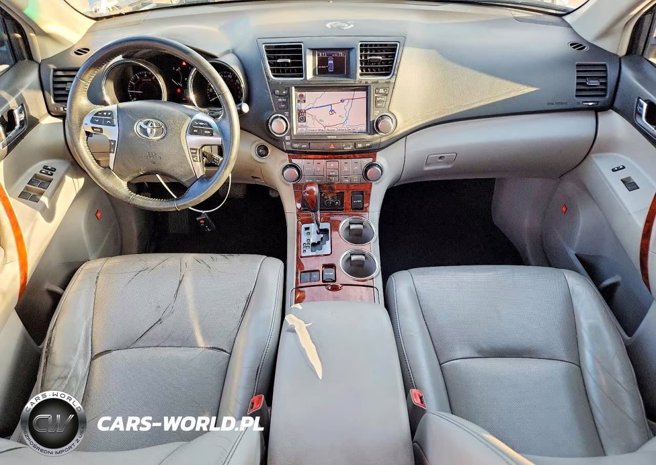 2012 Toyota Highlander Limited VIN:5TDYK3EH6CS078071 - 8