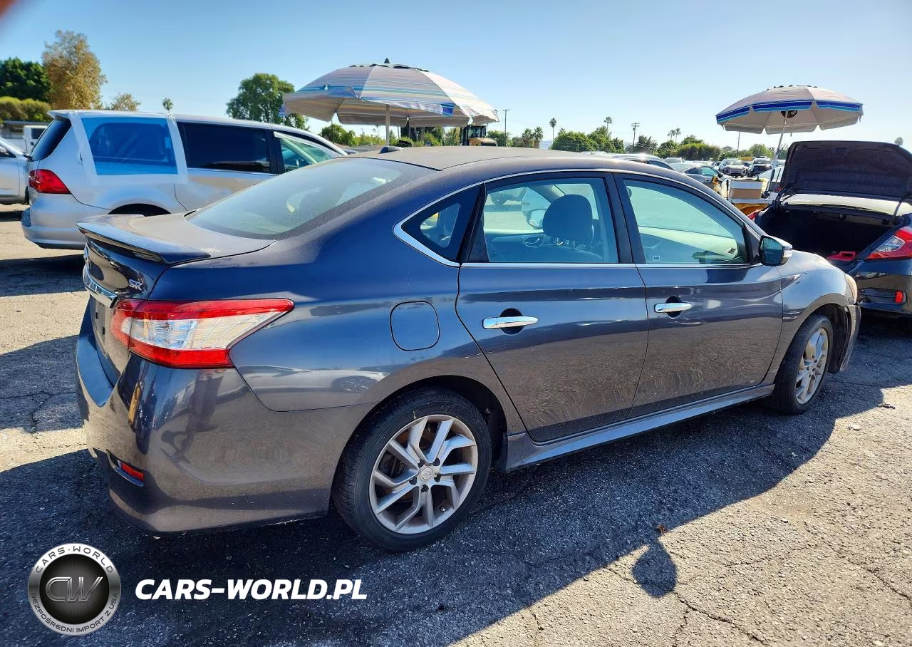 2015 Nissan Sentra Sr VIN:3N1AB7AP2FY376266 - 3