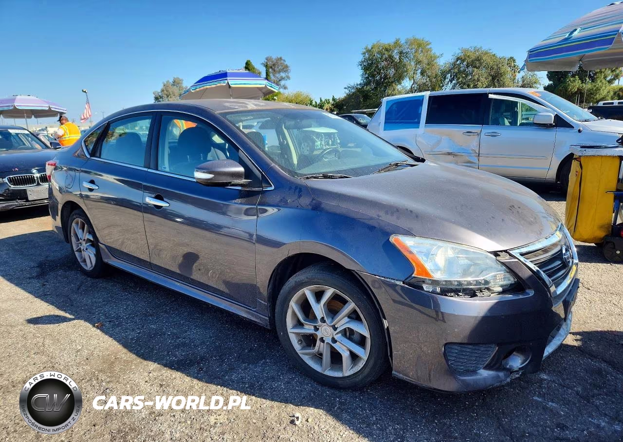 2015 Nissan Sentra Sr VIN:3N1AB7AP2FY376266 - 4