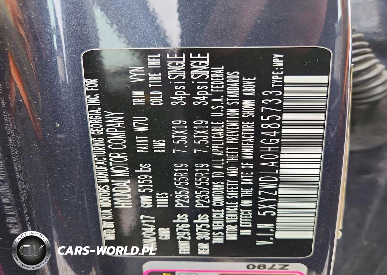 2017 Hyundai Santa Fe Sport 2.0T Ultimate VIN:5XYZWDLA0HG485733 - 13