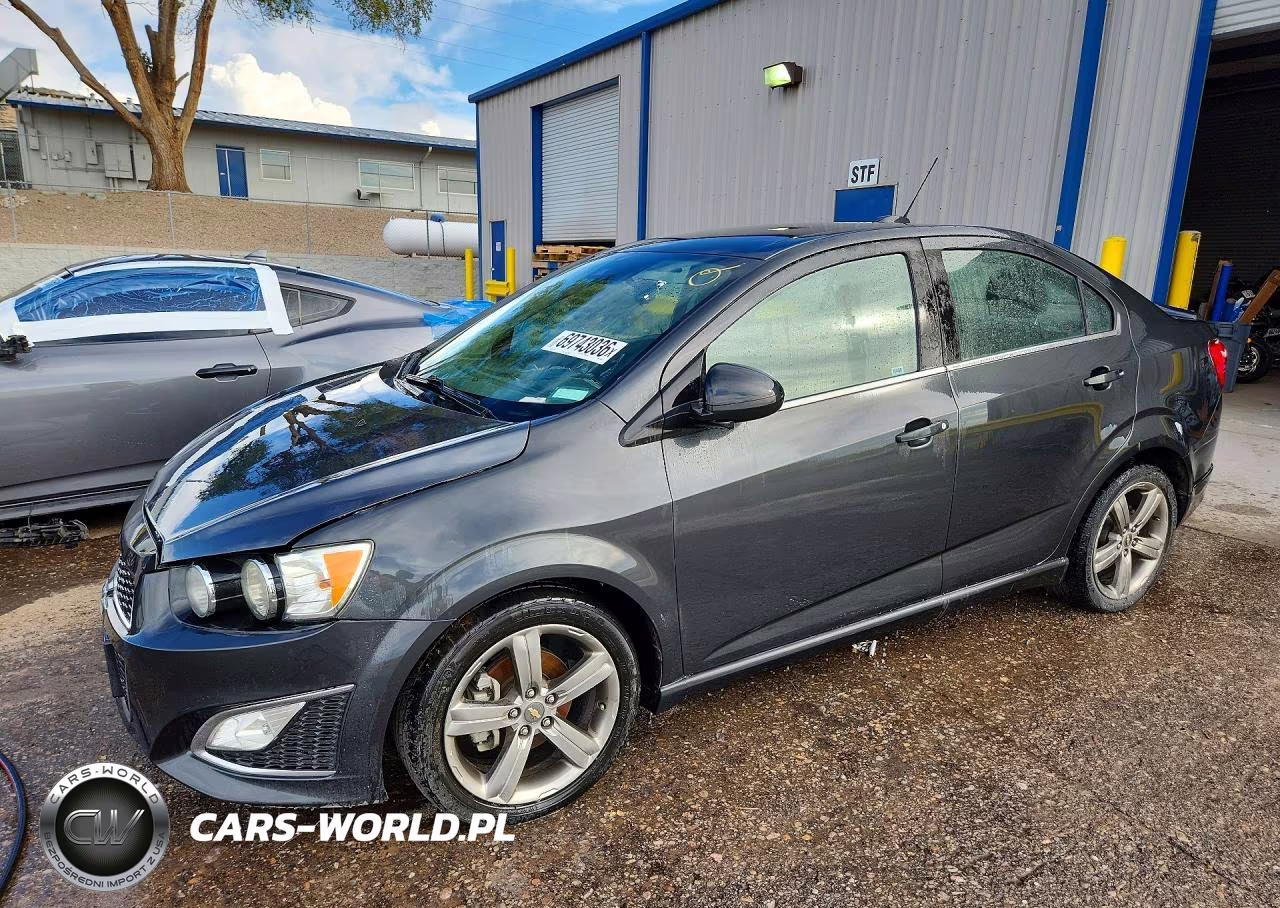 2015 Chevrolet Sonic Rs VIN:1G1JG5SB6F4185547 - 1