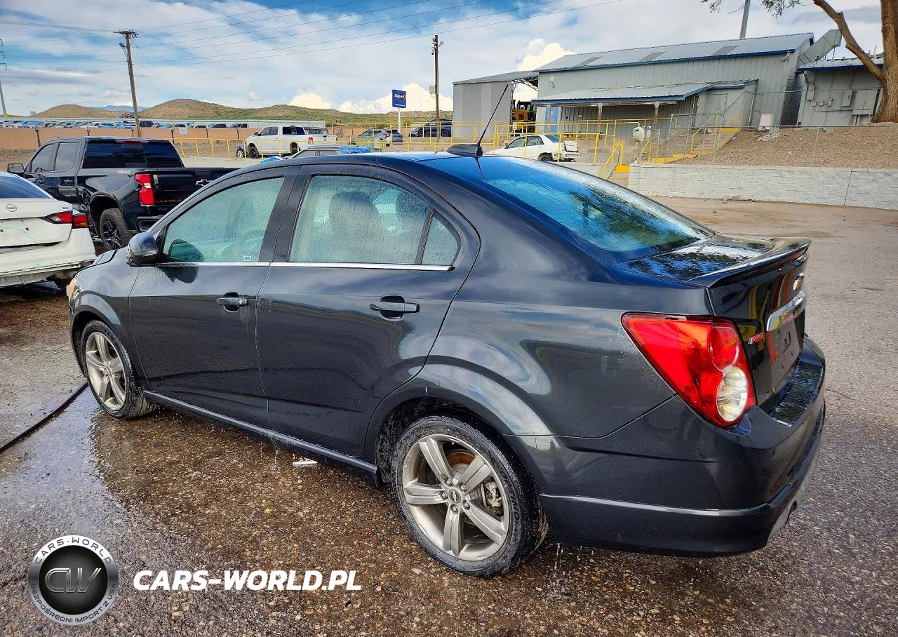 2015 Chevrolet Sonic Rs VIN:1G1JG5SB6F4185547 - 2