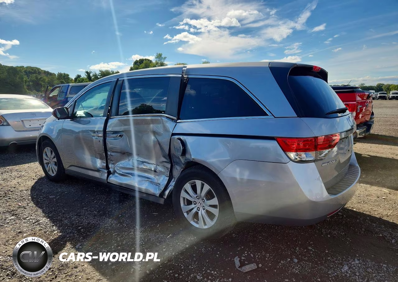 2016 Honda Odyssey Exl VIN:5FNRL5H65GB142859 - 2