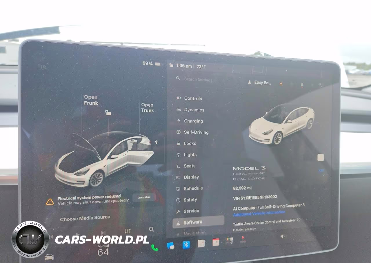 2022 Tesla Model 3 VIN:5YJ3E1EB5NF193902 - 9