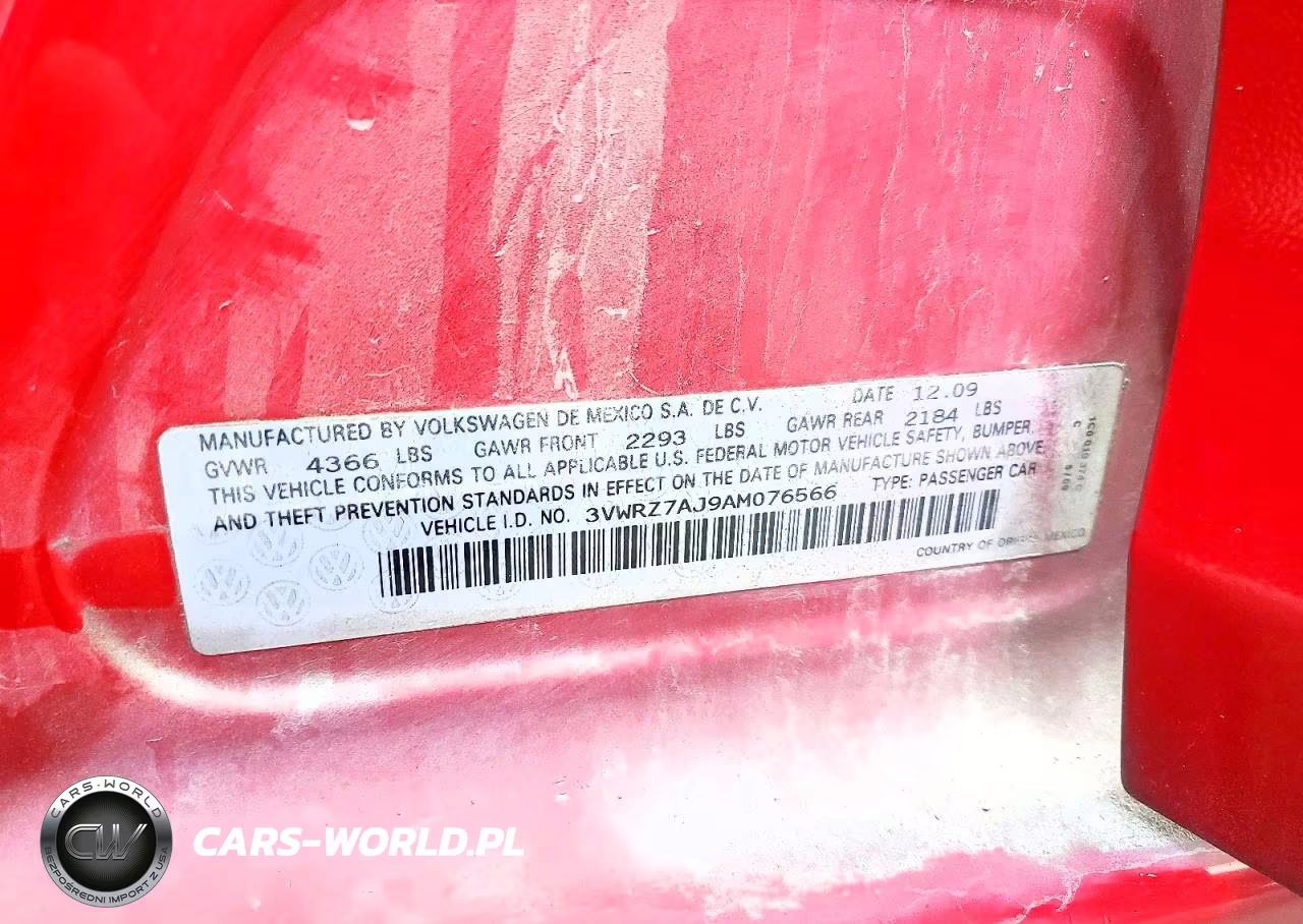 2010 Volkswagen Jetta Se VIN:3VWRZ7AJ9AM076566 - 13