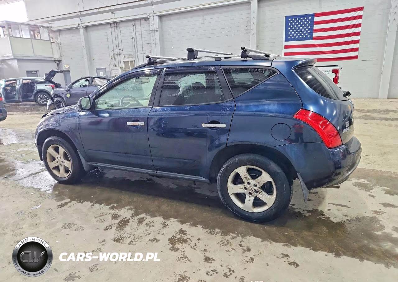2004 Nissan Murano Sl VIN:JN8AZ08W04W315973 - 2