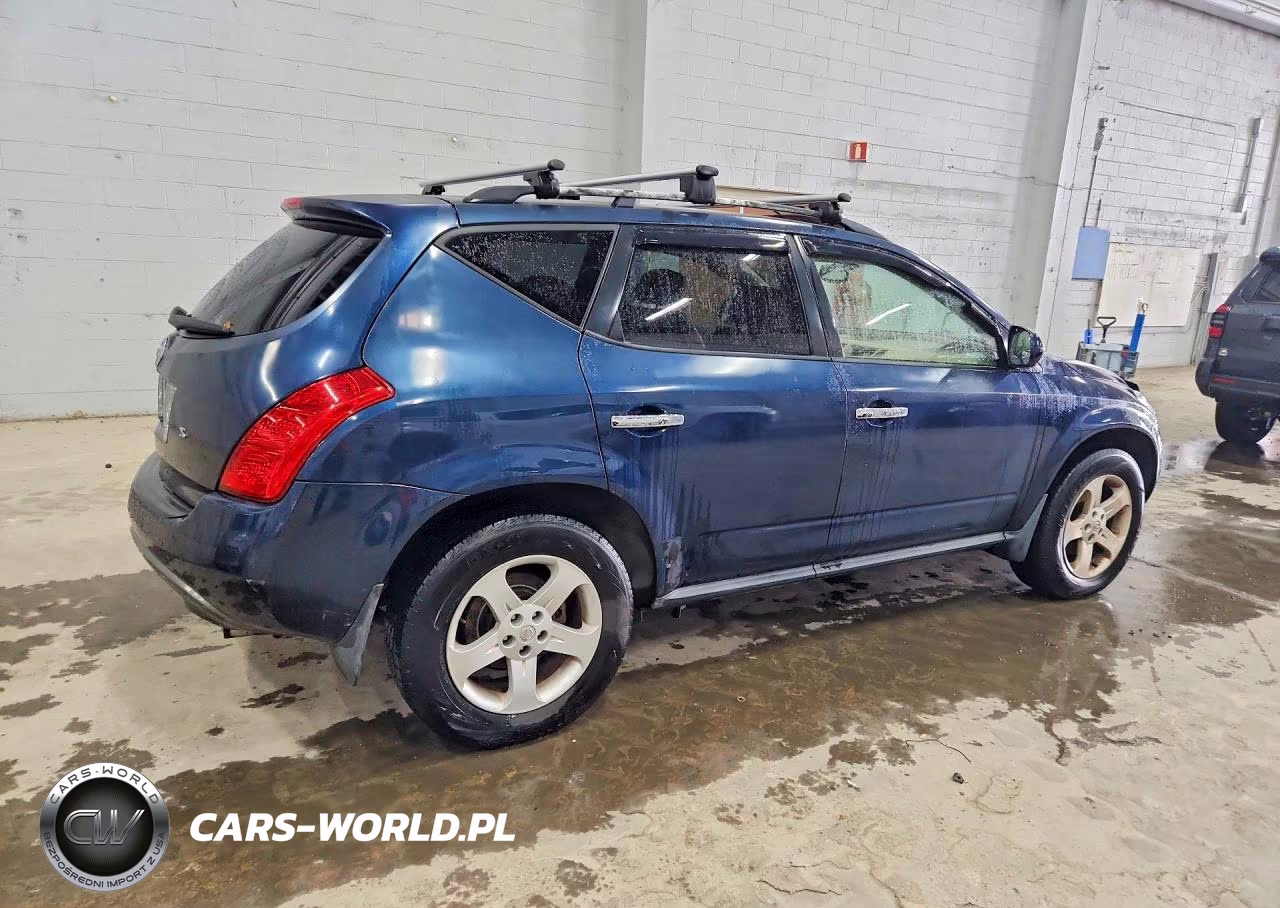 2004 Nissan Murano Sl VIN:JN8AZ08W04W315973 - 3