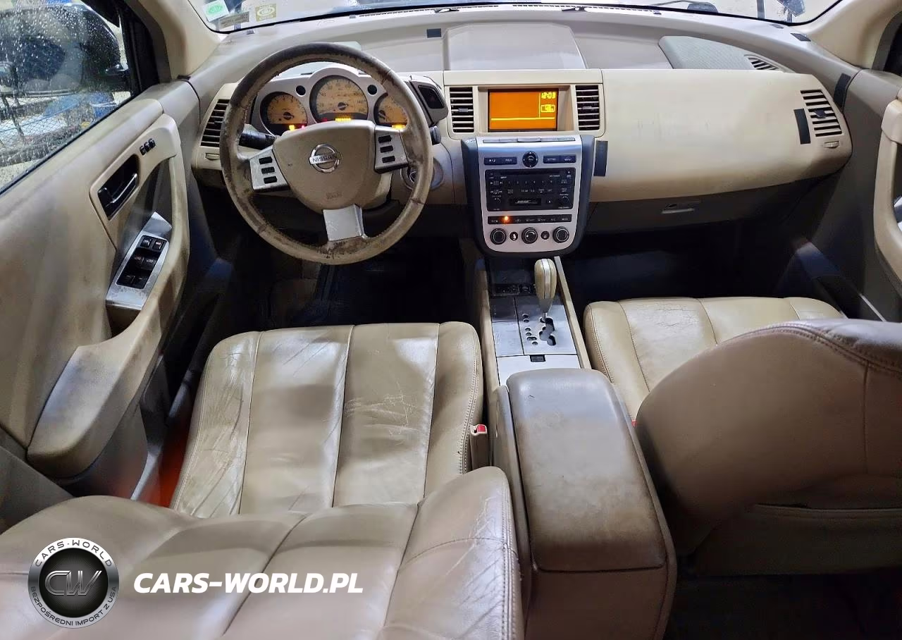 2004 Nissan Murano Sl VIN:JN8AZ08W04W315973 - 8