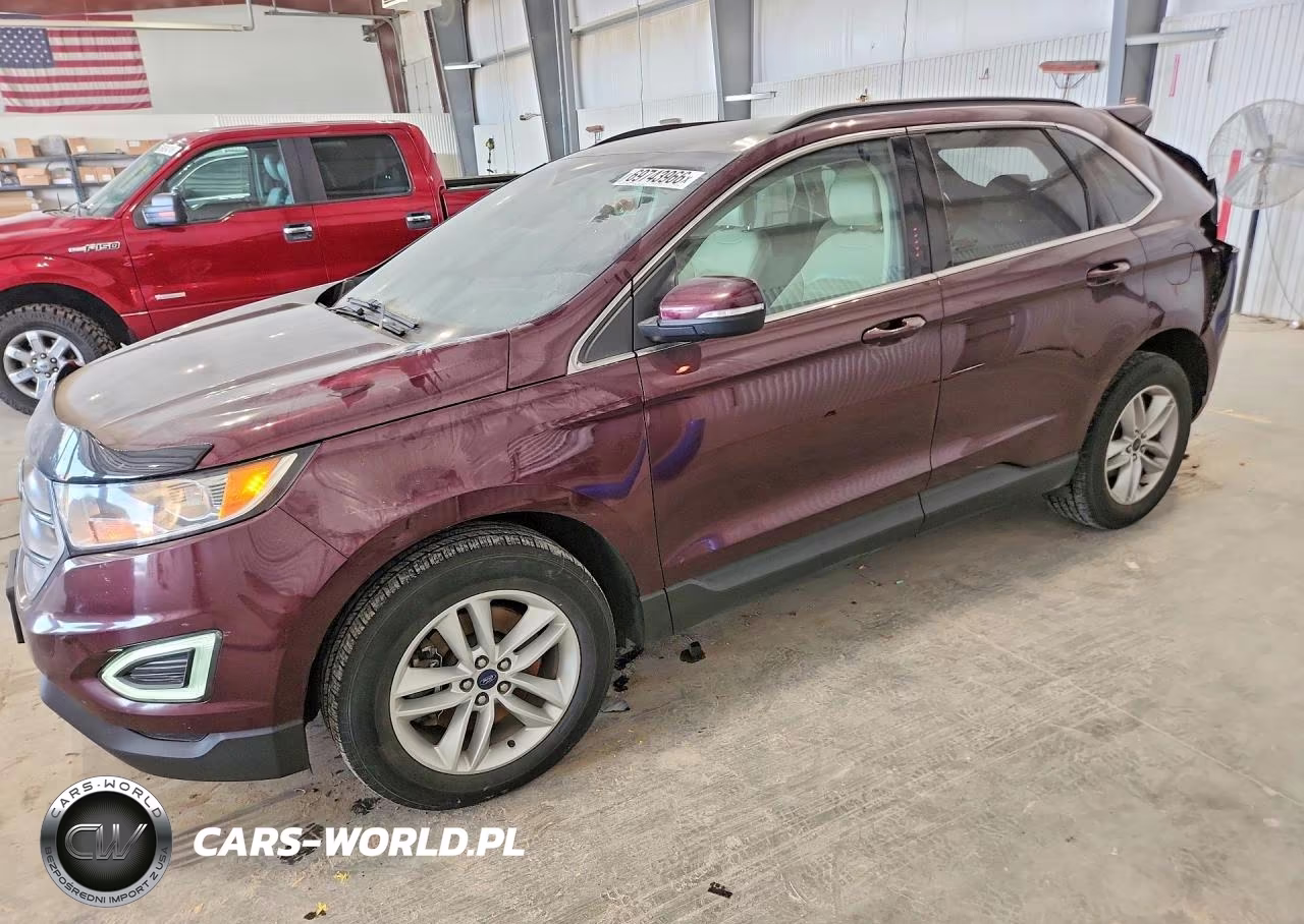 2018 Ford Edge Sel VIN:2FMPK4J83JBB21203 - 1