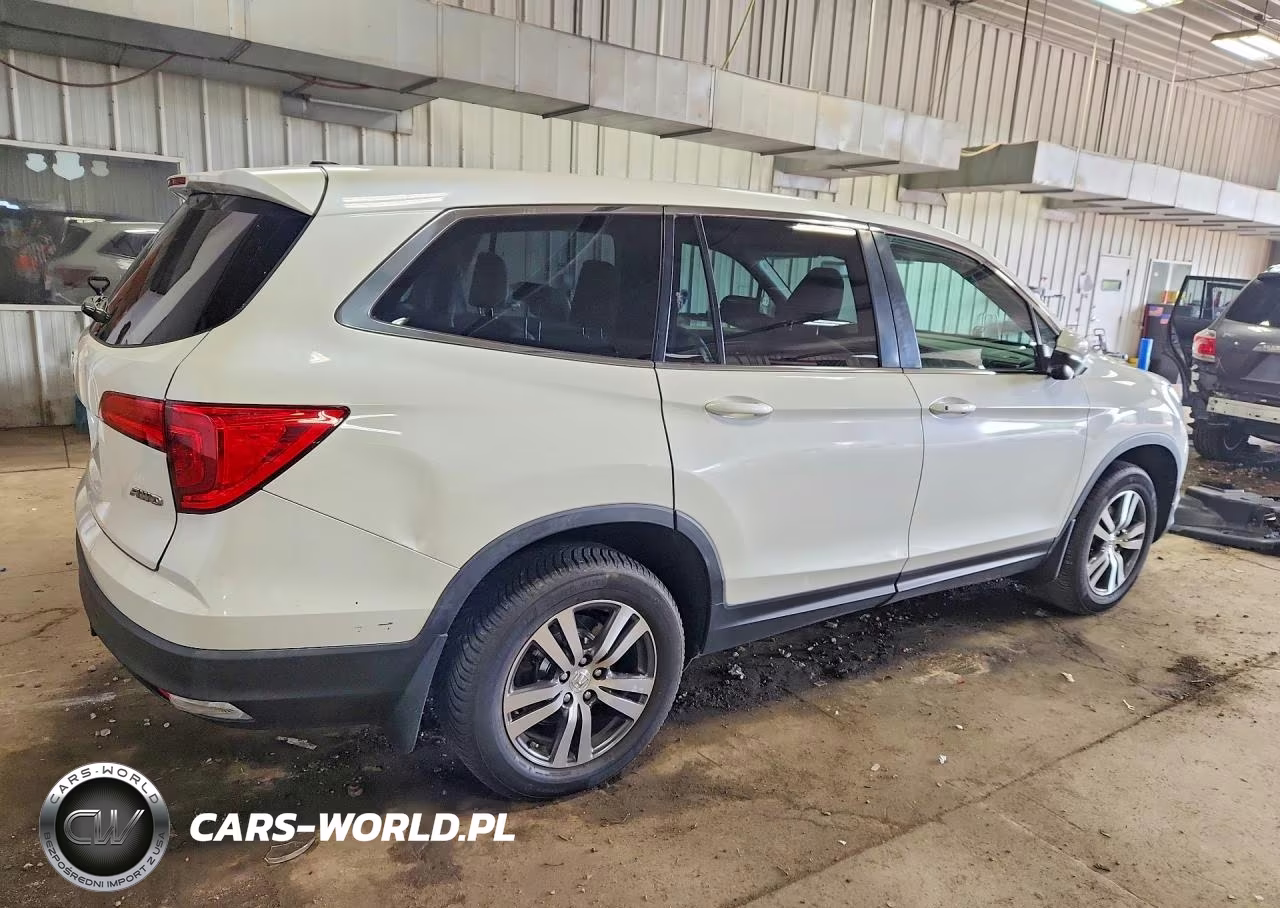 2017 Honda Pilot Exl VIN:5FNYF6H50HB061494 - 3
