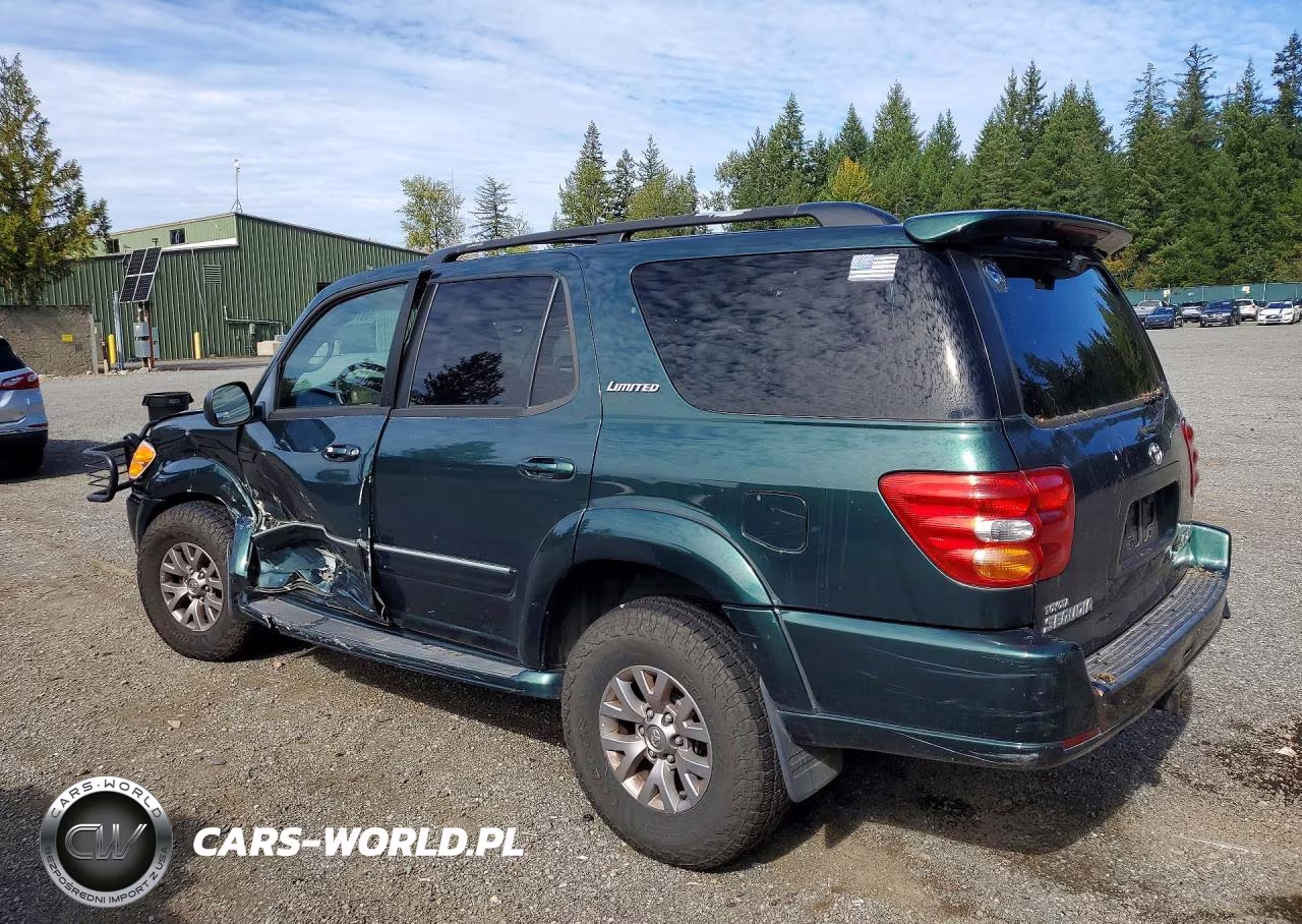 2001 Toyota Sequoia Limited VIN:5TDBT48A31S030709 - 2