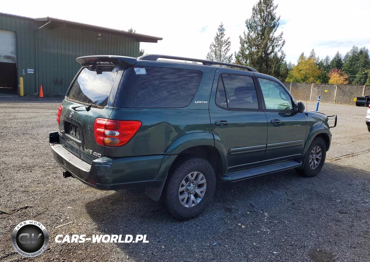2001 Toyota Sequoia Limited VIN:5TDBT48A31S030709 - 3