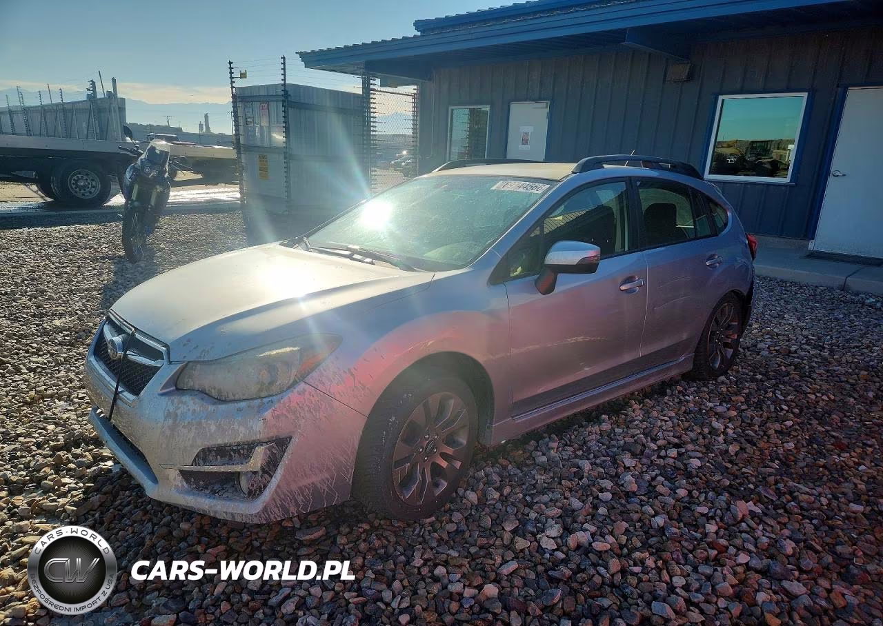 2015 Subaru Impreza Sport VIN:JF1GPAT67F8328628 - 2