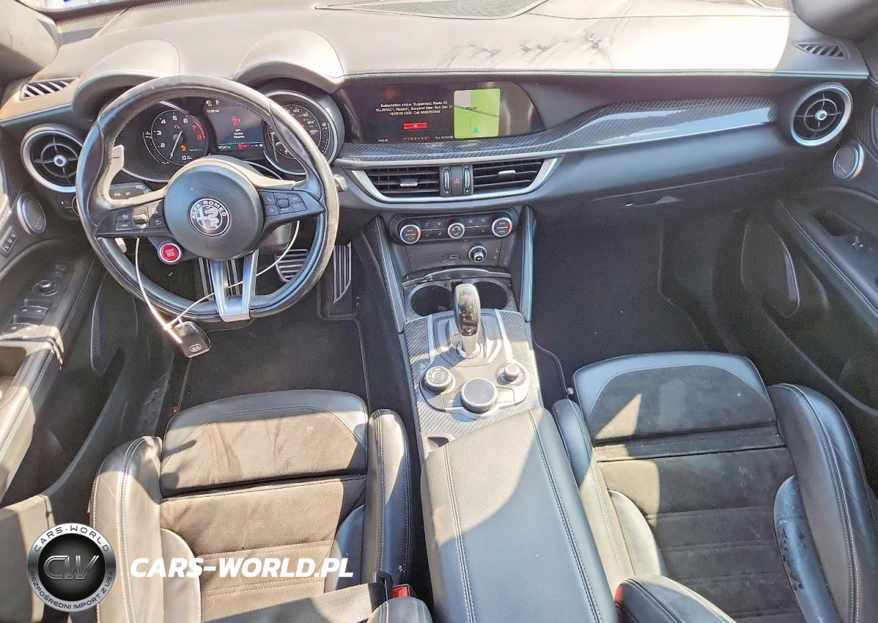 2019 Alfa Romeo Stelvio Quadrifoglio VIN:ZASPAKEV3K7C29835 - 8