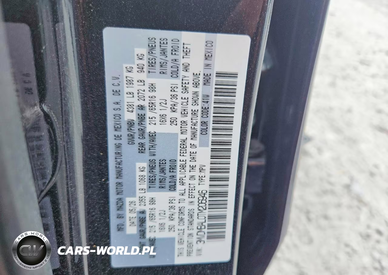 2026 Mazda Cx-30 VIN:3MVDMBAL0TM206946 - 13