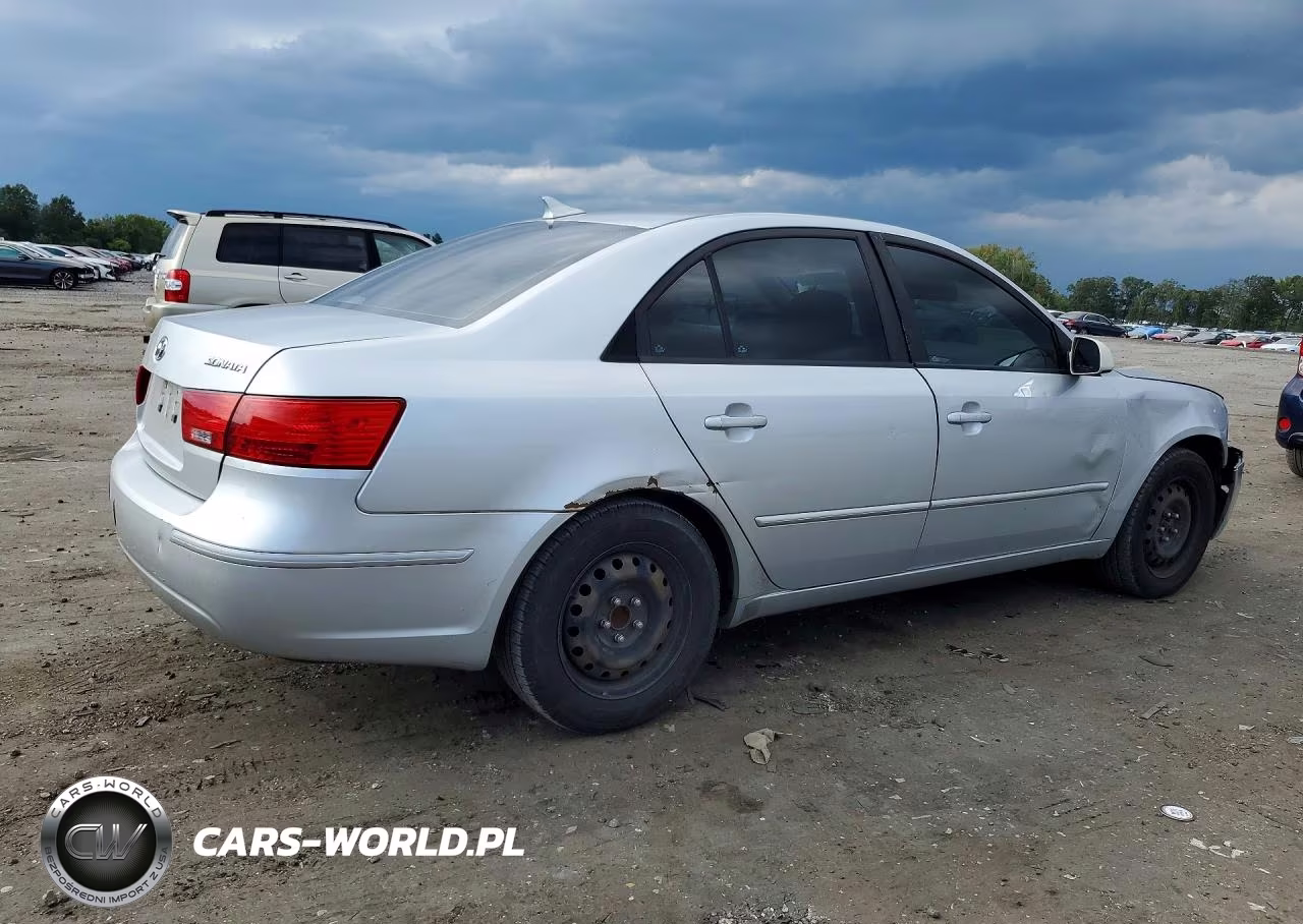 2009 Hyundai Sonata Gls VIN:5NPET46C59H472121 - 3