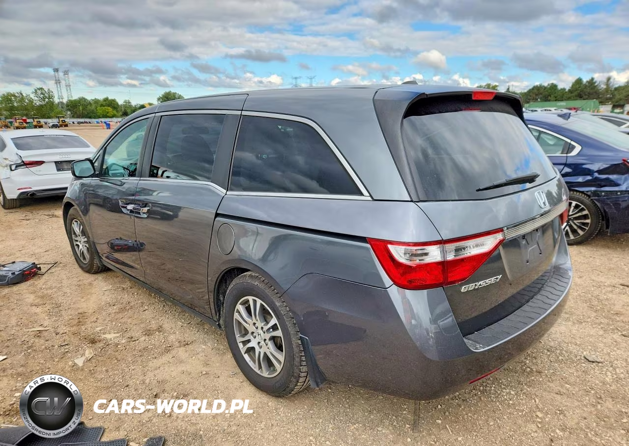 2013 Honda Odyssey Exl VIN:5FNRL5H66DB012228 - 2