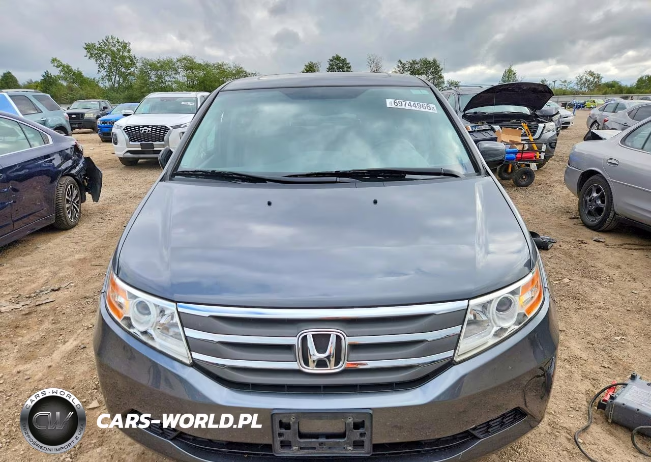 2013 Honda Odyssey Exl VIN:5FNRL5H66DB012228 - 5