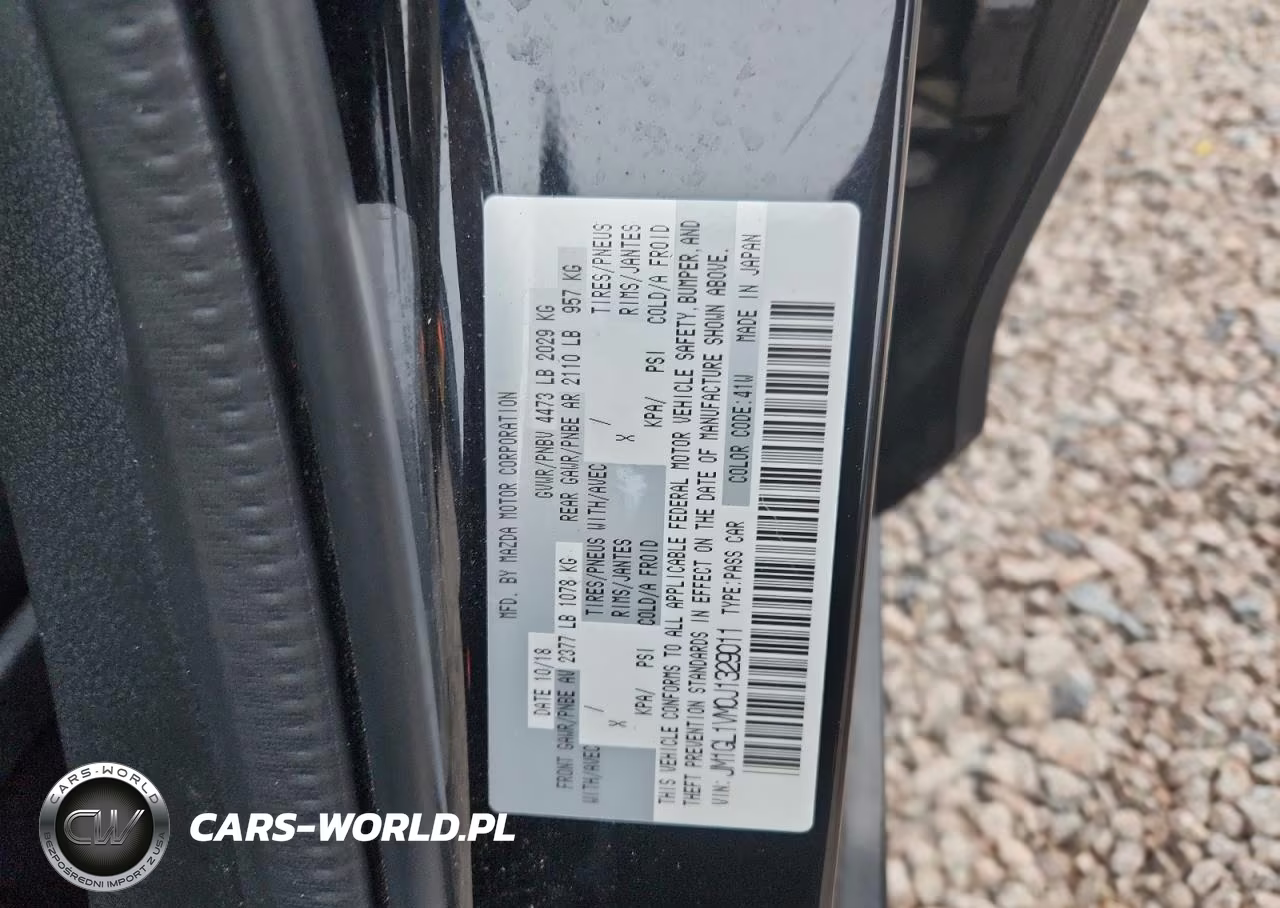 2018 Mazda 6 Touring VIN:JM1GL1VM0J1329011 - 12