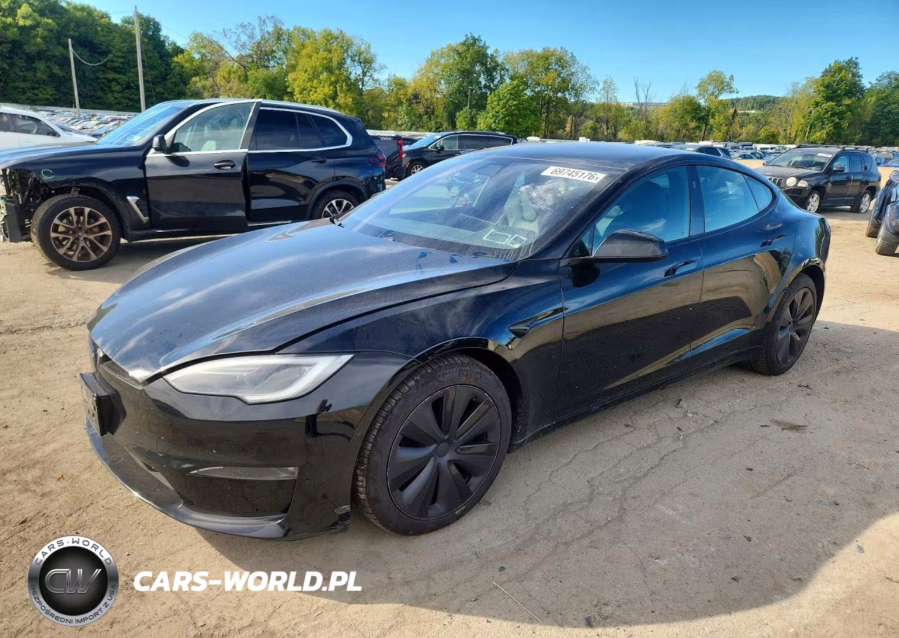 2022 Tesla Model S VIN:5YJSA1E53NF490233 - 1