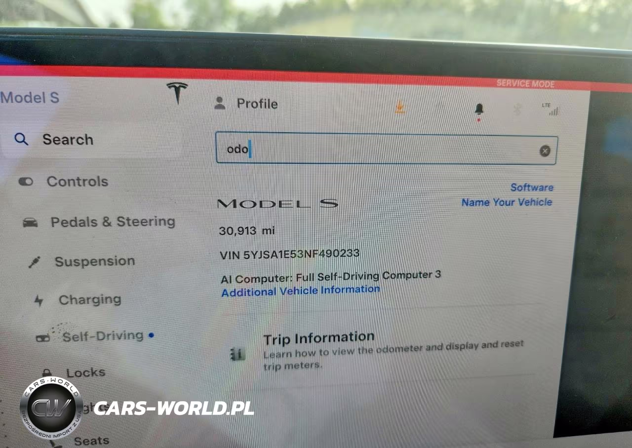 2022 Tesla Model S VIN:5YJSA1E53NF490233 - 9