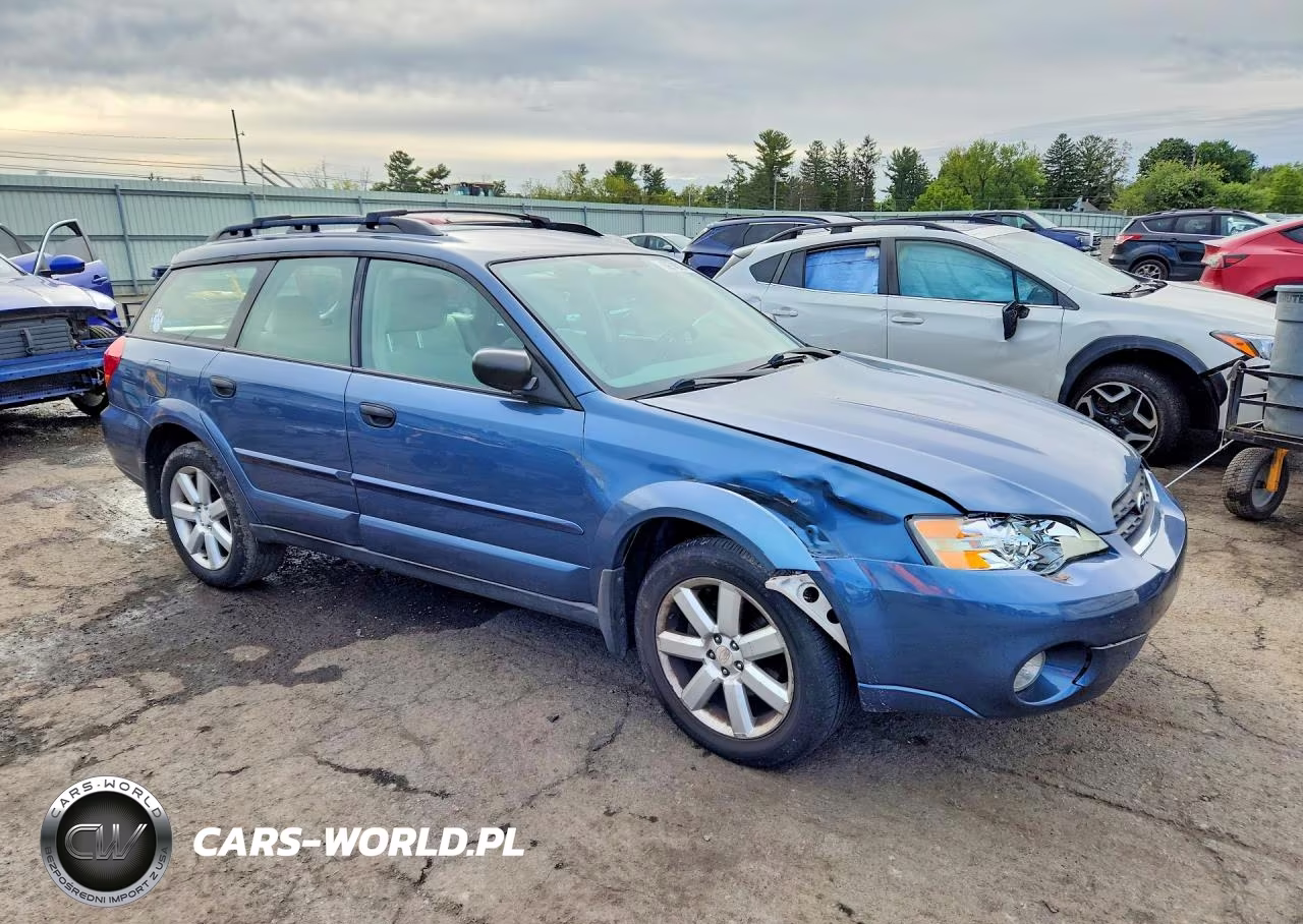 2006 Subaru Legacy Outback 2.5I VIN:4S4BP61C567362319 - 4