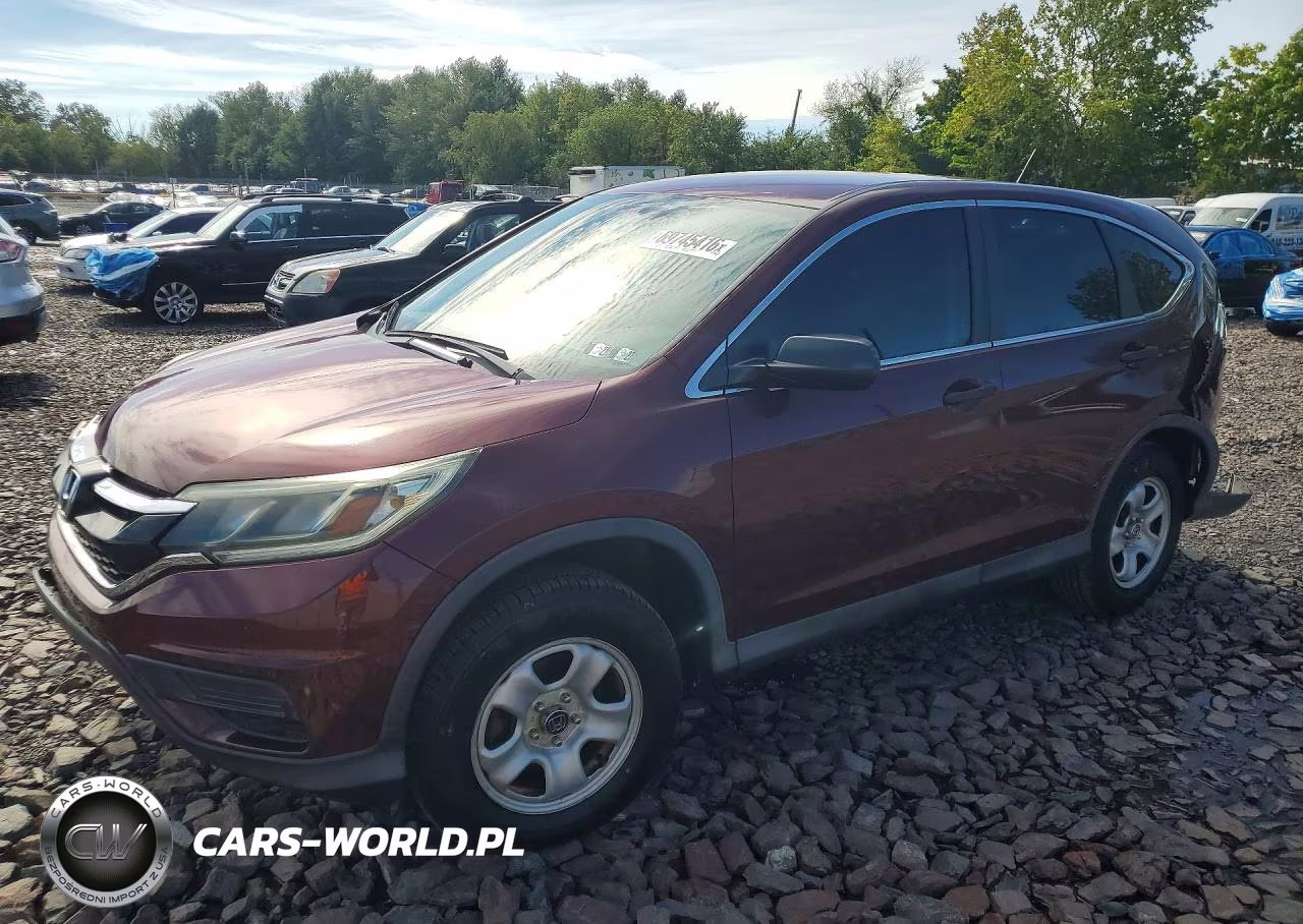 2015 Honda Cr-V Lx VIN:5J6RM4H30FL021367 - 1