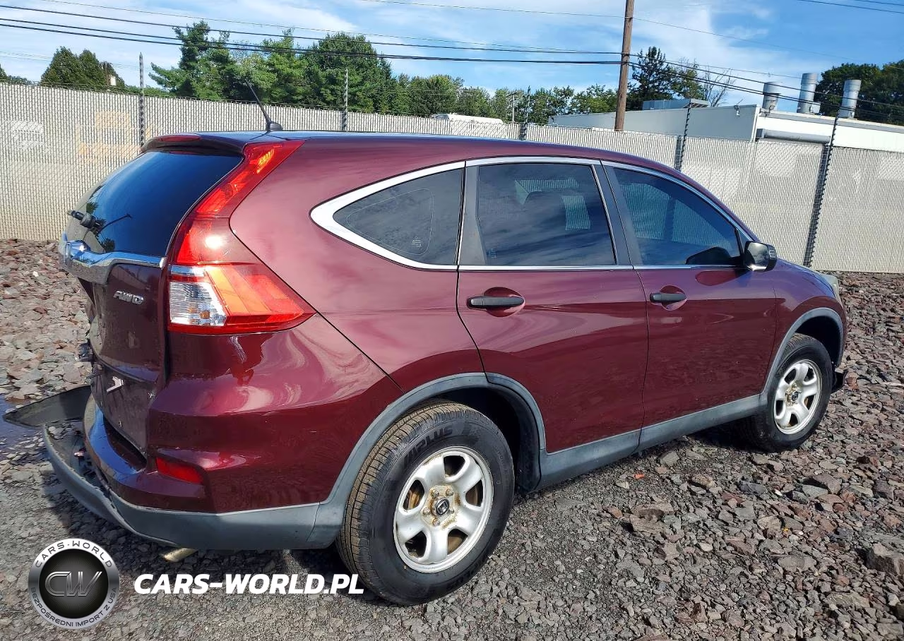 2015 Honda Cr-V Lx VIN:5J6RM4H30FL021367 - 3