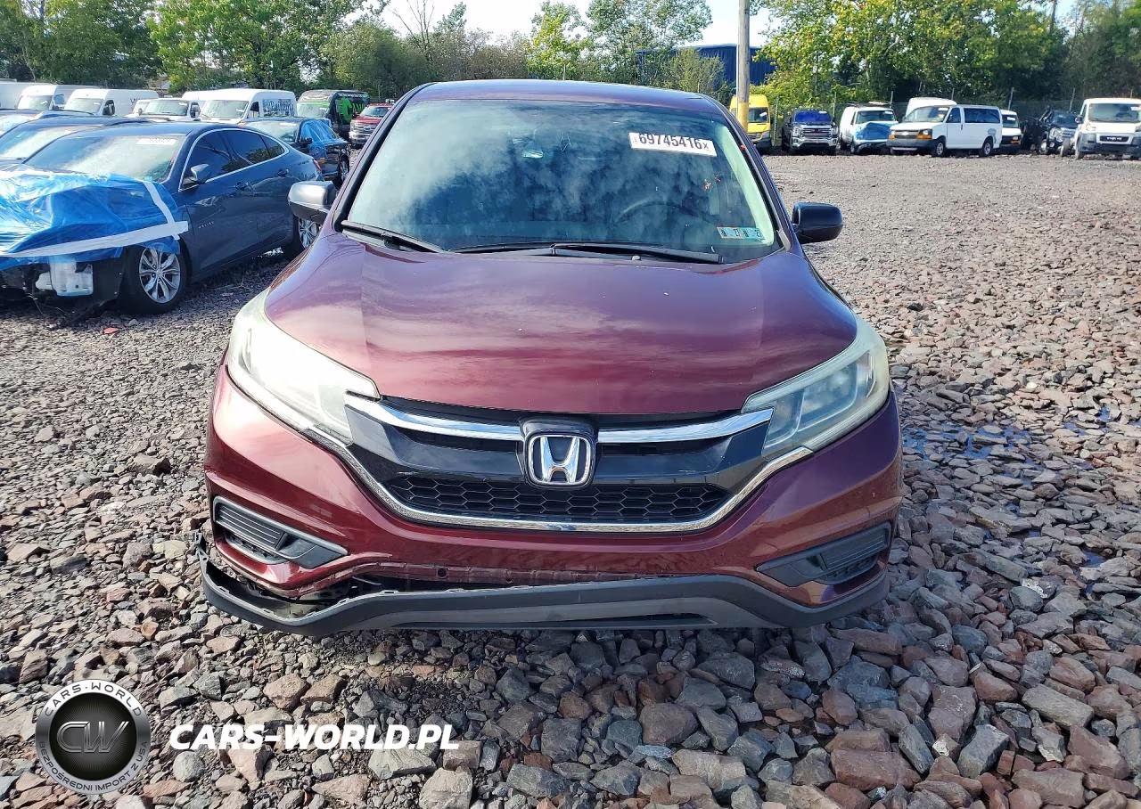 2015 Honda Cr-V Lx VIN:5J6RM4H30FL021367 - 5