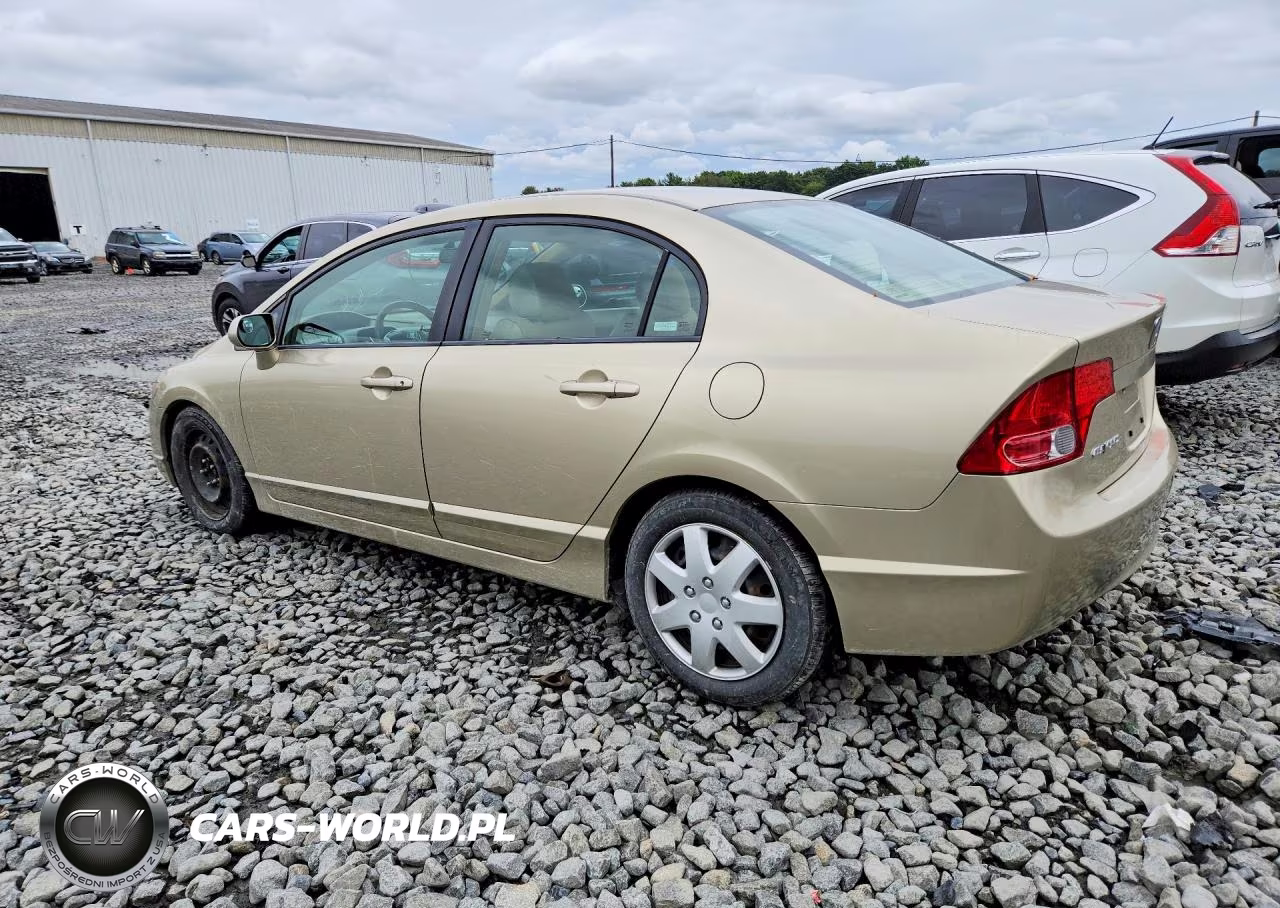 2007 Honda Civic Lx VIN:1HGFA16597L110040 - 2