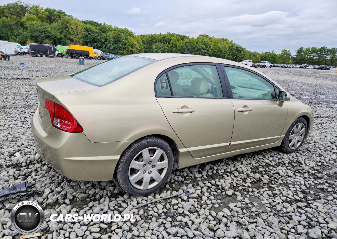 2007 Honda Civic Lx VIN:1HGFA16597L110040 - 3