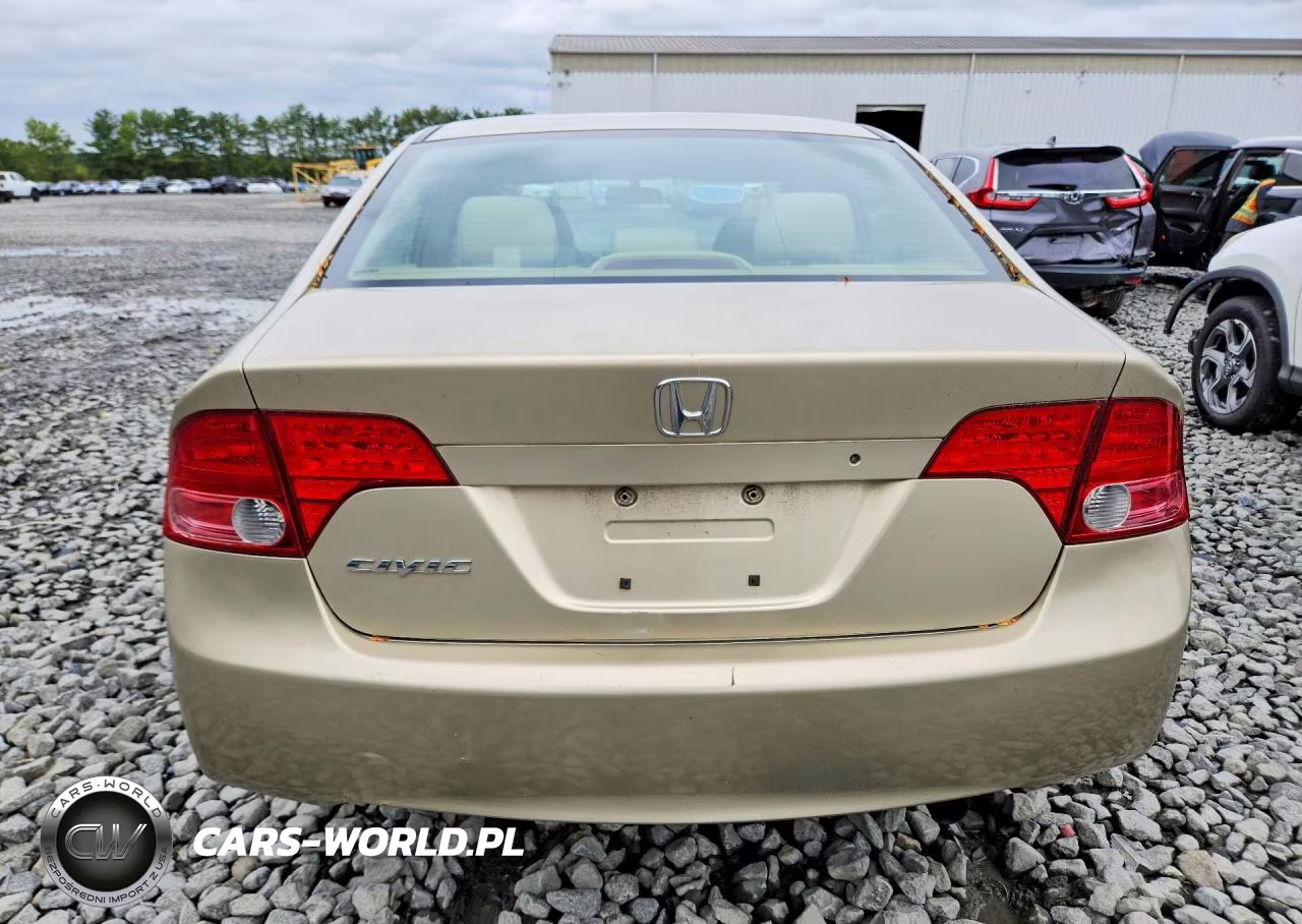 2007 Honda Civic Lx VIN:1HGFA16597L110040 - 6