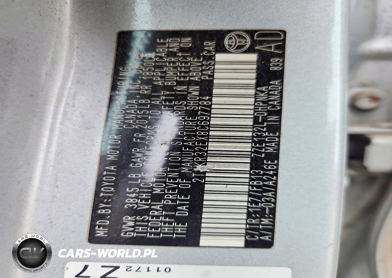 2008 Toyota Matrix Xr VIN:2T1KR32EX8C697784 - 12