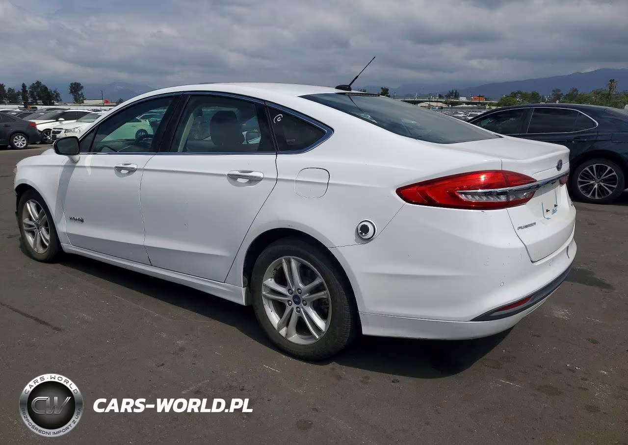 2018 Ford Fusion Se Hybrid VIN:3FA6P0LU0JR172105 - 2