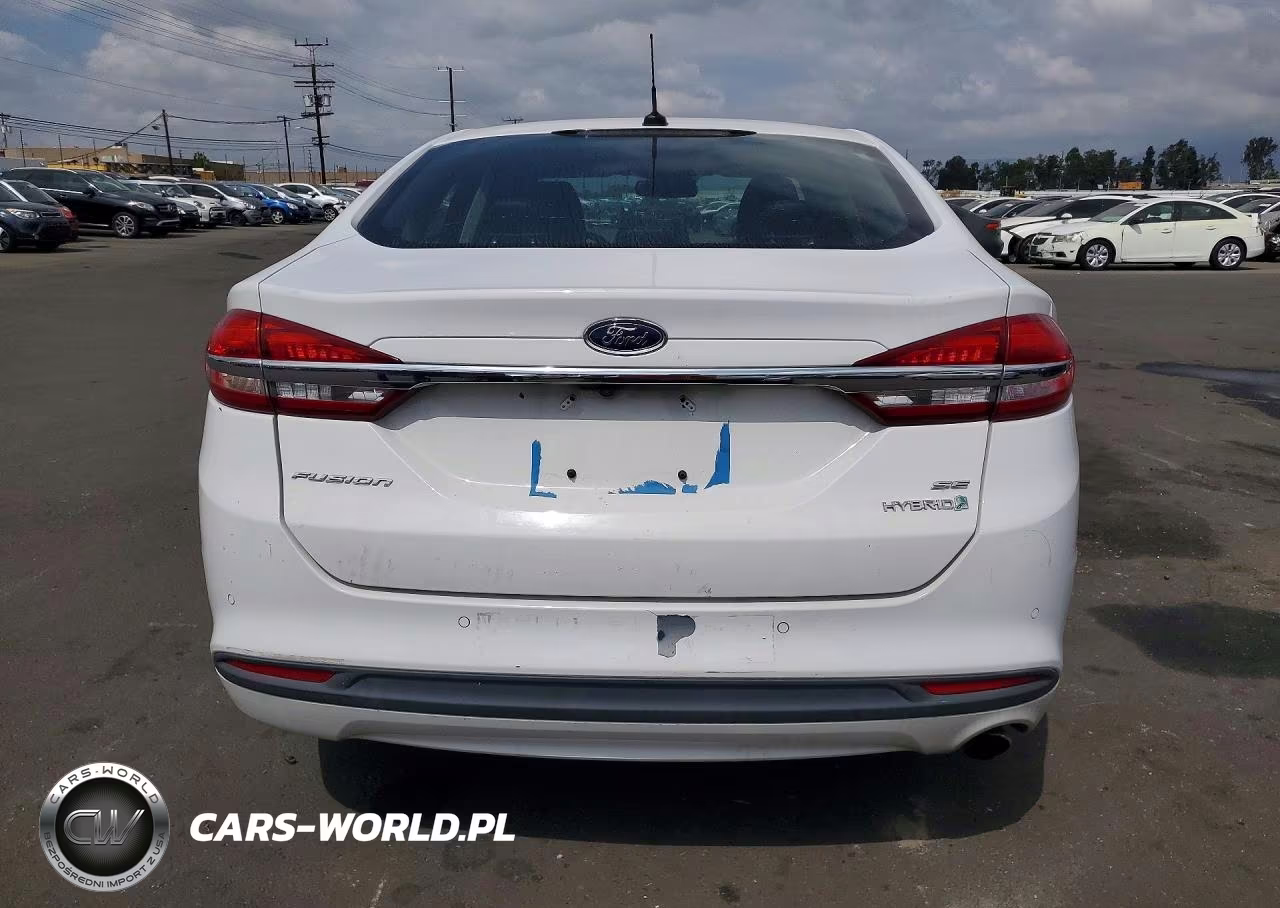 2018 Ford Fusion Se Hybrid VIN:3FA6P0LU0JR172105 - 6