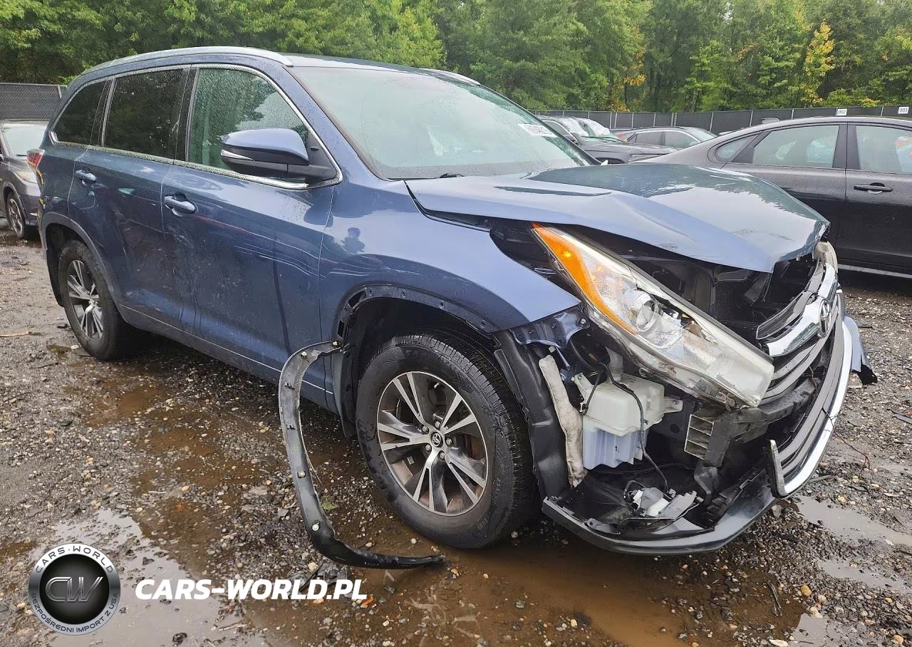 2016 Toyota Highlander Xle VIN:5TDJKRFH6GS322844 - 4