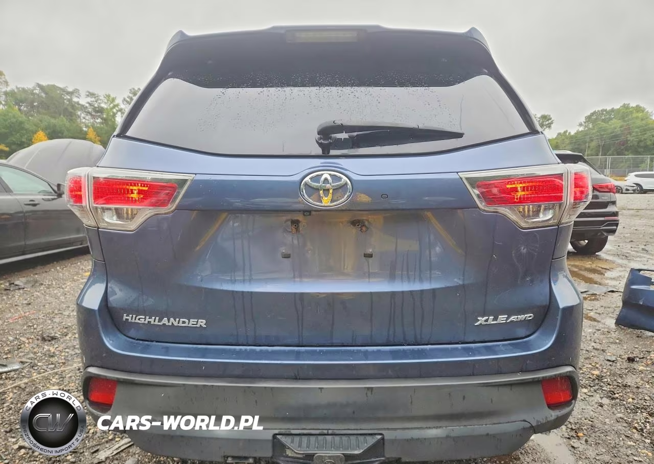 2016 Toyota Highlander Xle VIN:5TDJKRFH6GS322844 - 6