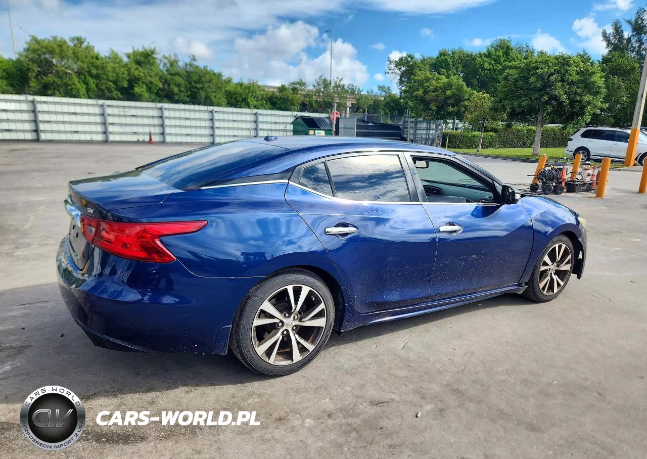 2017 Nissan Maxima 3.5 Sv VIN:1N4AA6AP2HC387666 - 3